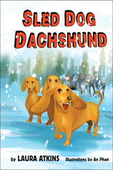 Sled Dog Dachshund Book Cover