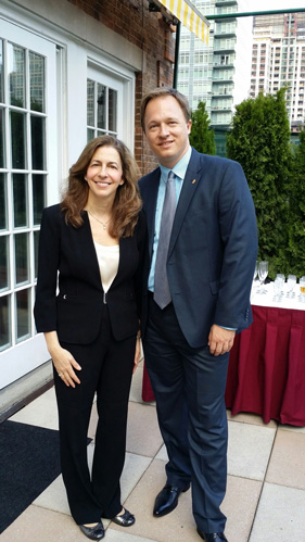 Linda Fischer 
with Ferenc Kumin